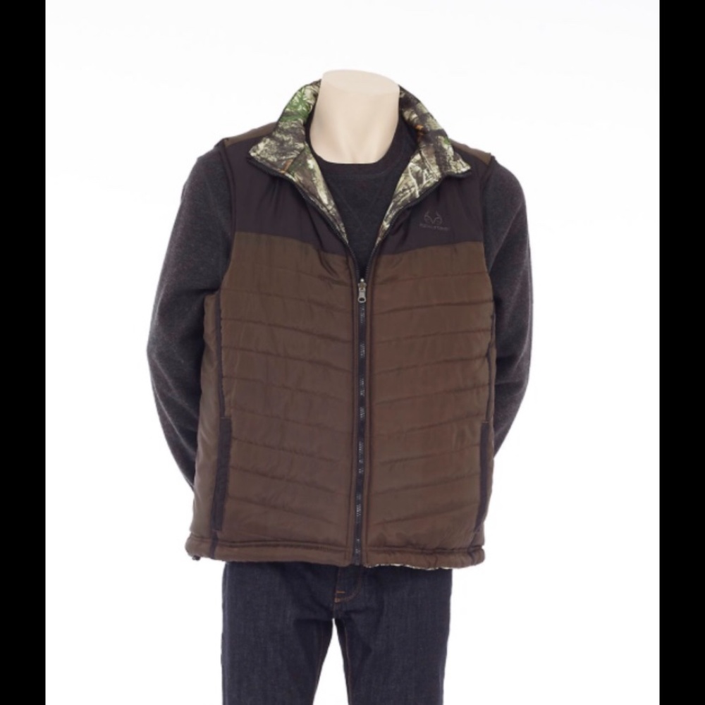 Realtree Reversible Vest